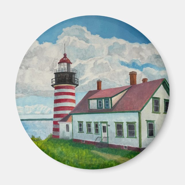 Imán Faro de Maine (Frente)