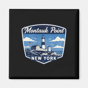 Imán Faro de Montauk en Nueva York Costa Océano