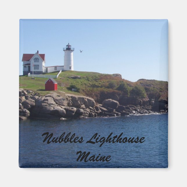 Imán Faro de Nubbles-Maine (Frente)