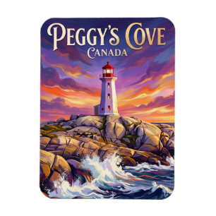 Imán Faro de Peggy's Cove Canadá