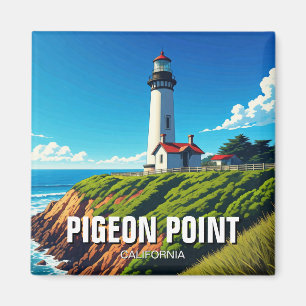 Imán Faro de Pigeon Point en California