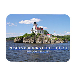 Imán Faro de Pomham Rocks, Isla Rhode