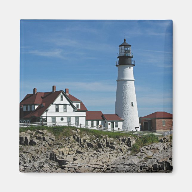 Imán Faro de Portland Head, Maine (Frente)