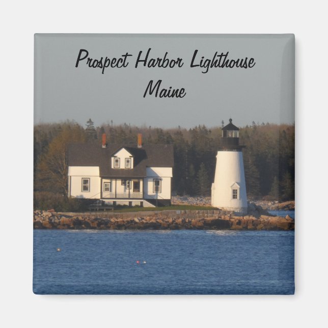 Imán Faro de Prospect Harbour Lighthouse - Maine (Frente)