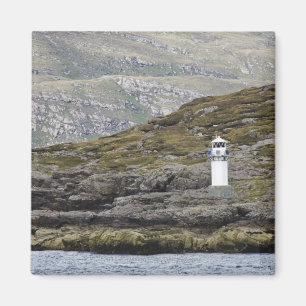 Imán Faro de Rhue a lo largo de la costa