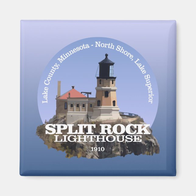 Imán Faro de Rock de Split (Frente)
