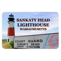 Faro de Sankaty Head, Nantucket MA Flex Magnet