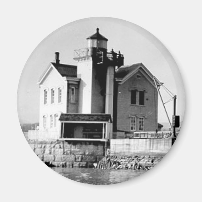 Imán Faro de Saugerties (Frente)