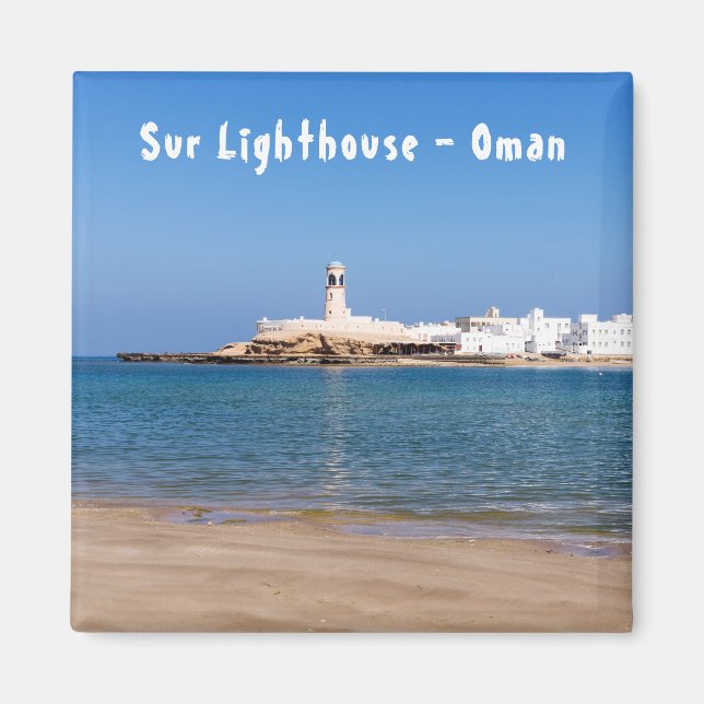 Imán Faro de Sur - Sur, Omán (Frente)