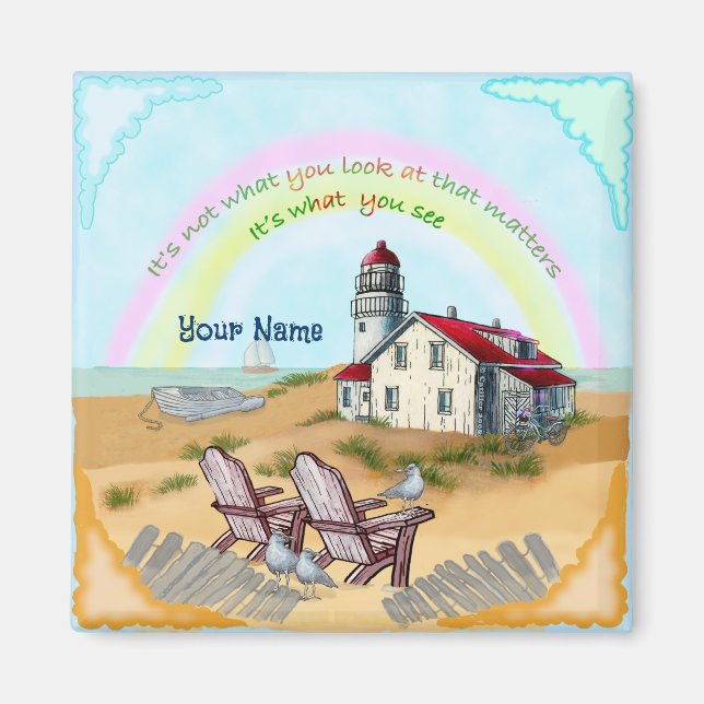 Imán Faro de visión (Frente)