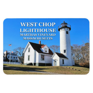 Imán Faro de West Chop Marthas Vineyard Flexi Magnet