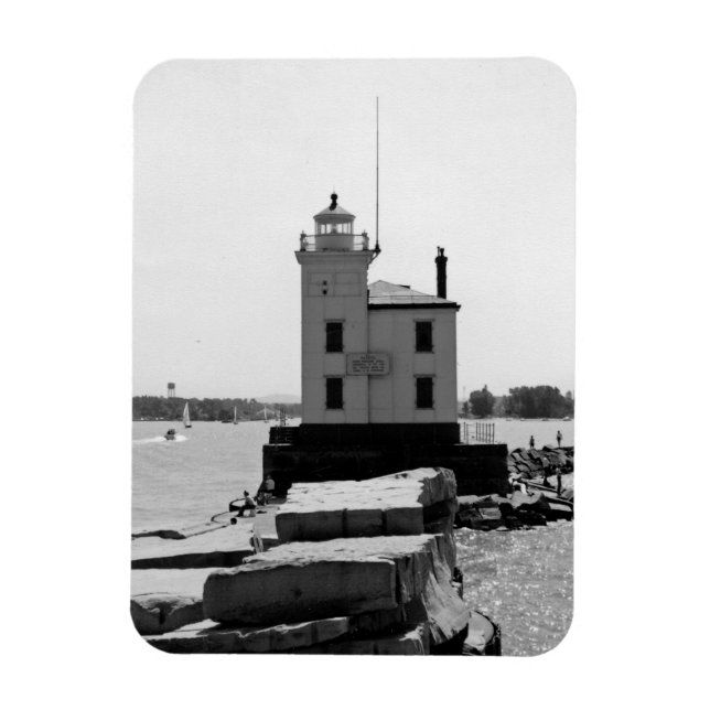 Imán Faro del Lago Erie (Vertical)