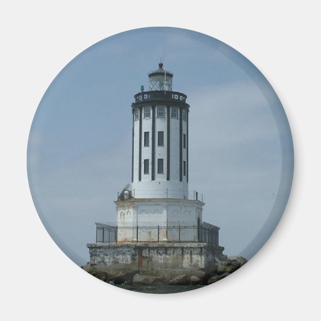 Imán Faro del puerto de Los Ángeles (Frente)