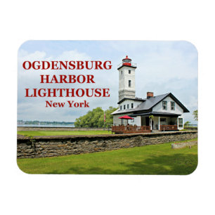 Imán Faro del puerto de Ogdensburg, Nueva York