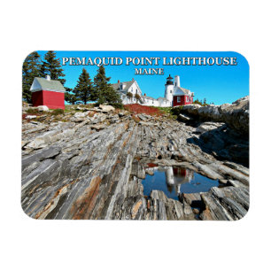 Imán Faro del punto de Pemaquid, Maine
