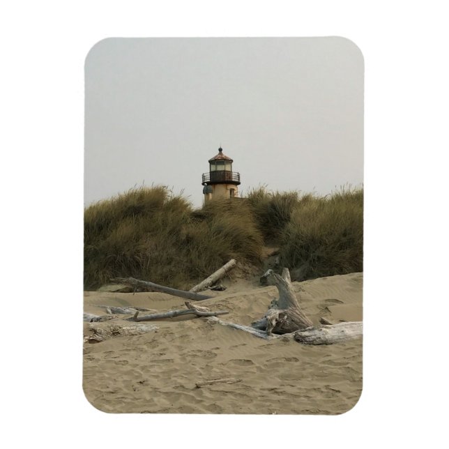 Imán Faro del río Coquille, OR (Vertical)