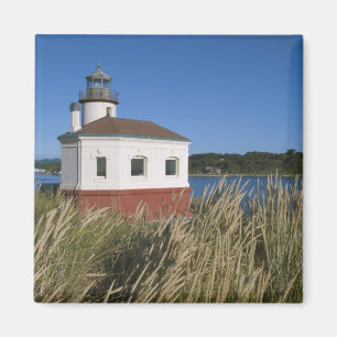 Imán Faro del río Coquille, Oregón, EE. UU.
