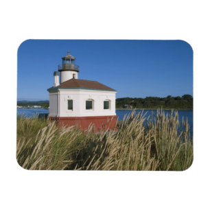 Imán Faro del río Coquille, Oregón, EE. UU.