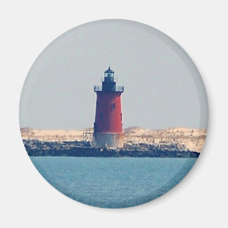 Imán Faro Delaware Breakwater Lighthouse (Lewes, DE)
