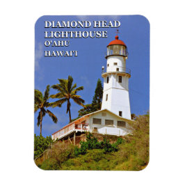 Imán Faro Diamond Head, Hawai'i Flexi Magnet
