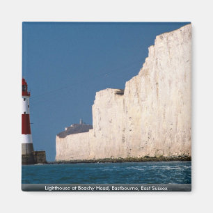 Imán Faro el al frente con playas, Eastbourne, Sussex