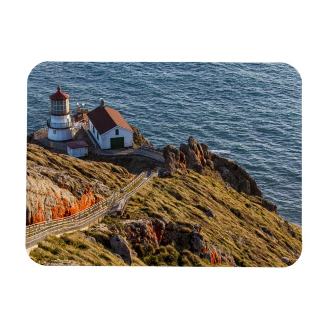 Imán Faro en Point Reyes National Seashore (Horizontal)