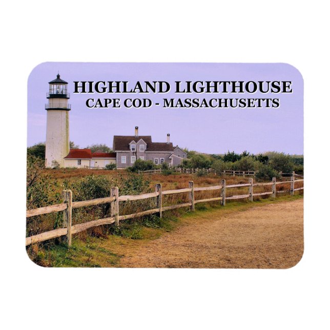 Imán Faro Highland, Cape Cod, Massachusetts (Horizontal)