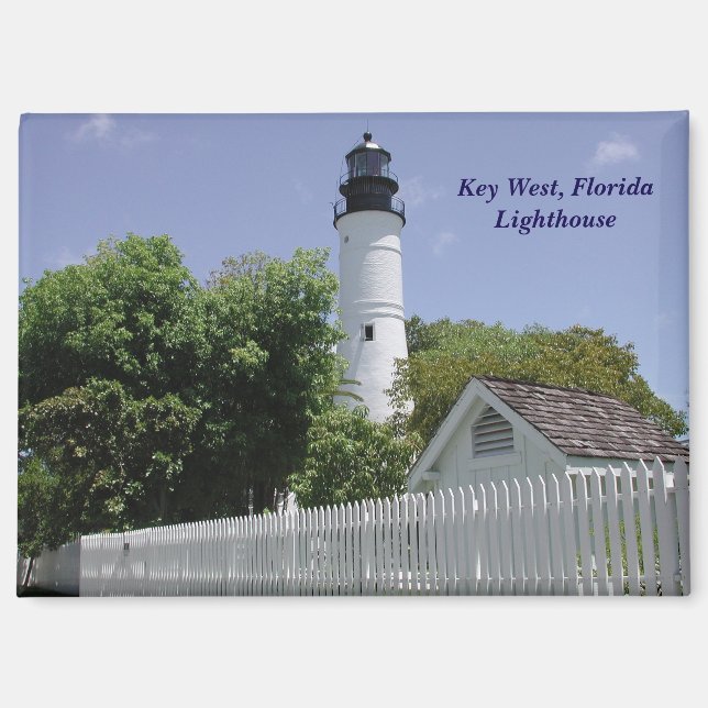Imán Faro Key West, Florida (Anverso)