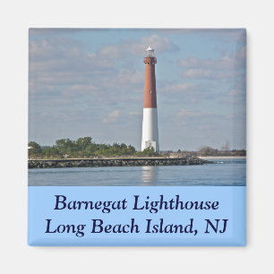 Imán Faro LBI NJ de "Barney viejo" Barnegat