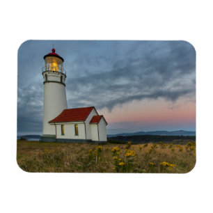 Imán Faro más antiguo de Oregon en Cape Blanco State