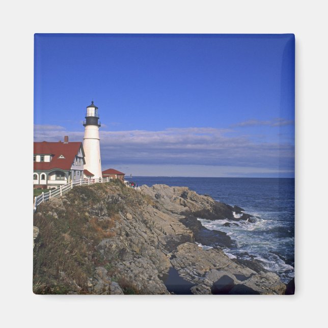Imán Faro Portland Head Light Maine (Frente)