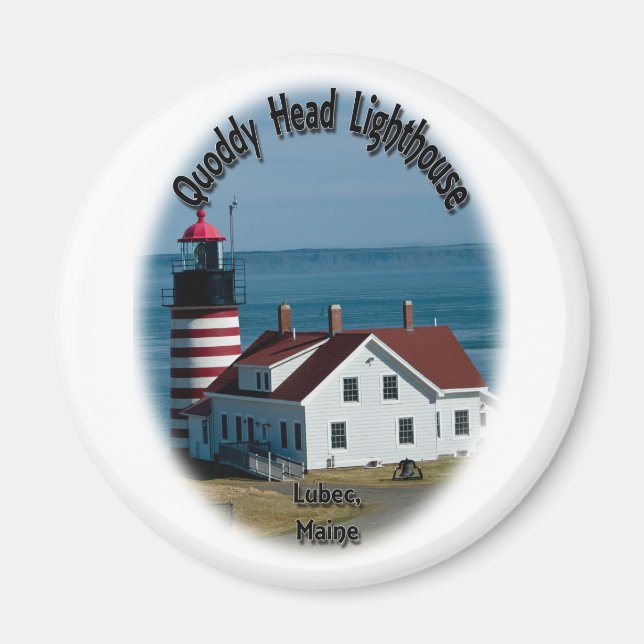Imán Faro Quoddy Head (Frente)