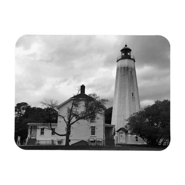Imán Faro Sandy Hook (Horizontal)