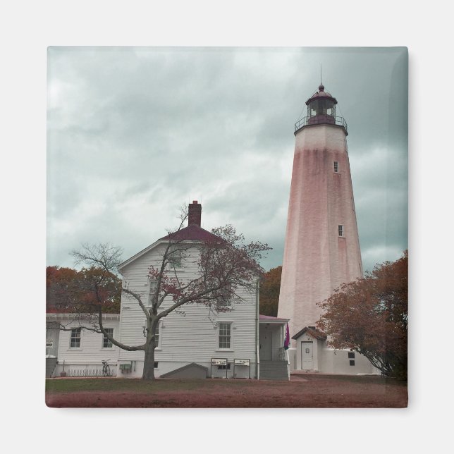 Imán Faro Sandy Hook (Frente)