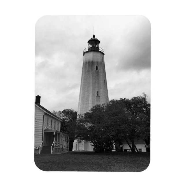 Imán Faro Sandy Hook (Vertical)