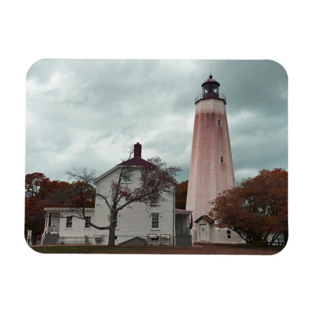 Imán Faro Sandy Hook (Horizontal)