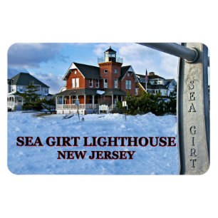Imán Faro Sea Girt, New Jersey Flexi Magnet
