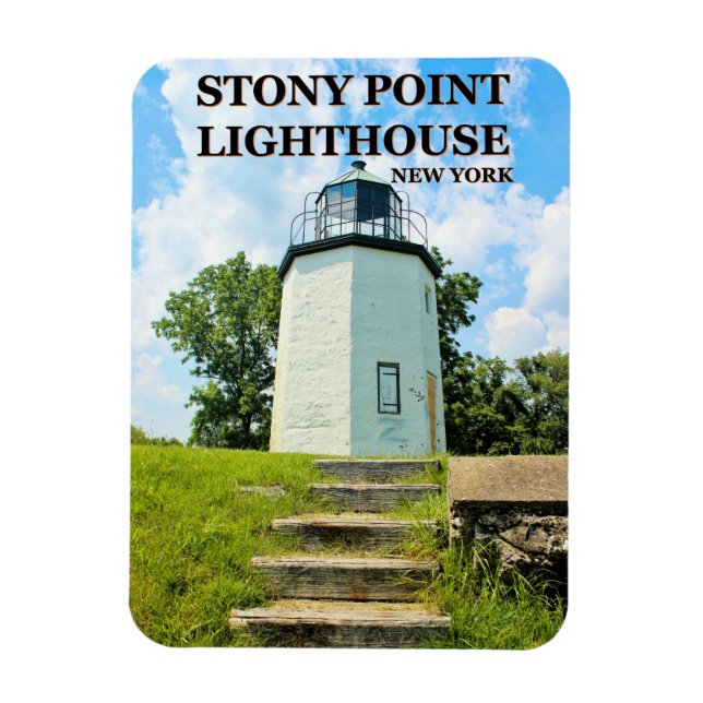 Imán Faro Stony Point, Nueva York (Vertical)