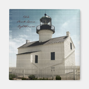 Imán Faro viejo del Point Loma