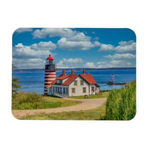 Imán Faro West Quoddy Head, Lubec, Maine