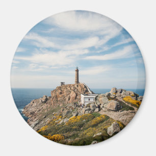 Imán Faro y museo Cabo Vilan Galicia España
