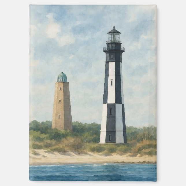 Imán Faros de Cape Henry (Anverso)