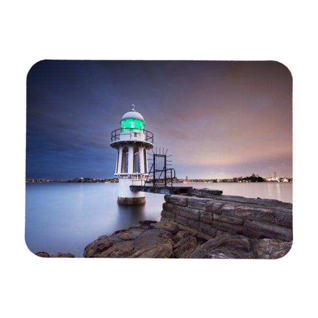 Imán Faros | Faro de Cremorman Point Australia (Horizontal)