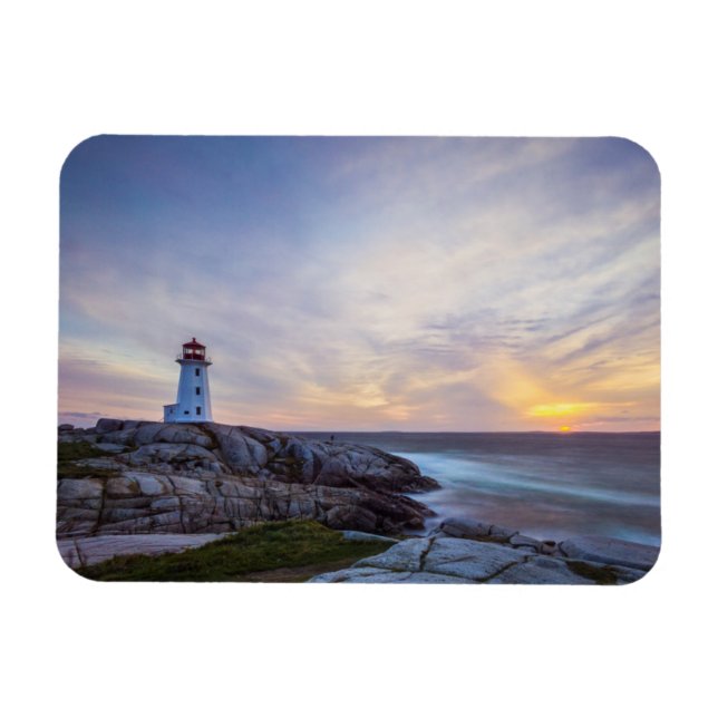 Imán Faros | Faro de la ensenada de Peggy en Nueva Esco (Horizontal)