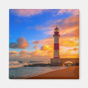 Imán Faros   Faro Itapuã de Brasil