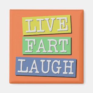 Imán Fart Laugh Funny Fridge Magnet Refrigerador