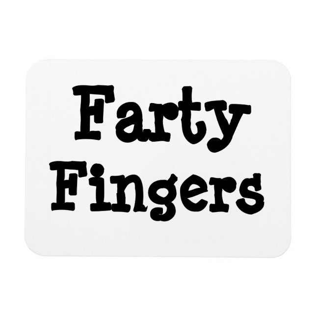 Imán Farty Fingers (Horizontal)