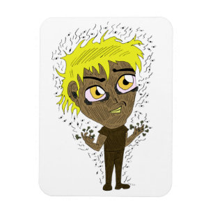 Imán Farty Fingers Chibi