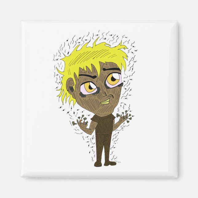 Imán Farty Fingers Chibi (Frente)