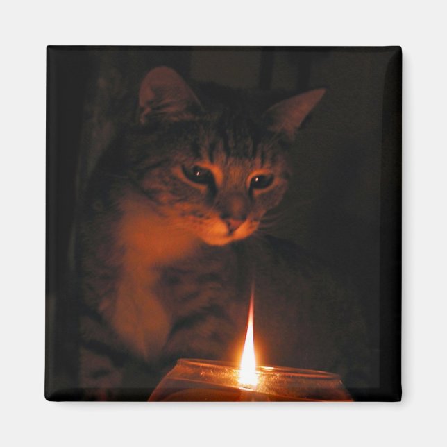 Imán fascinado por la llama (Frente)